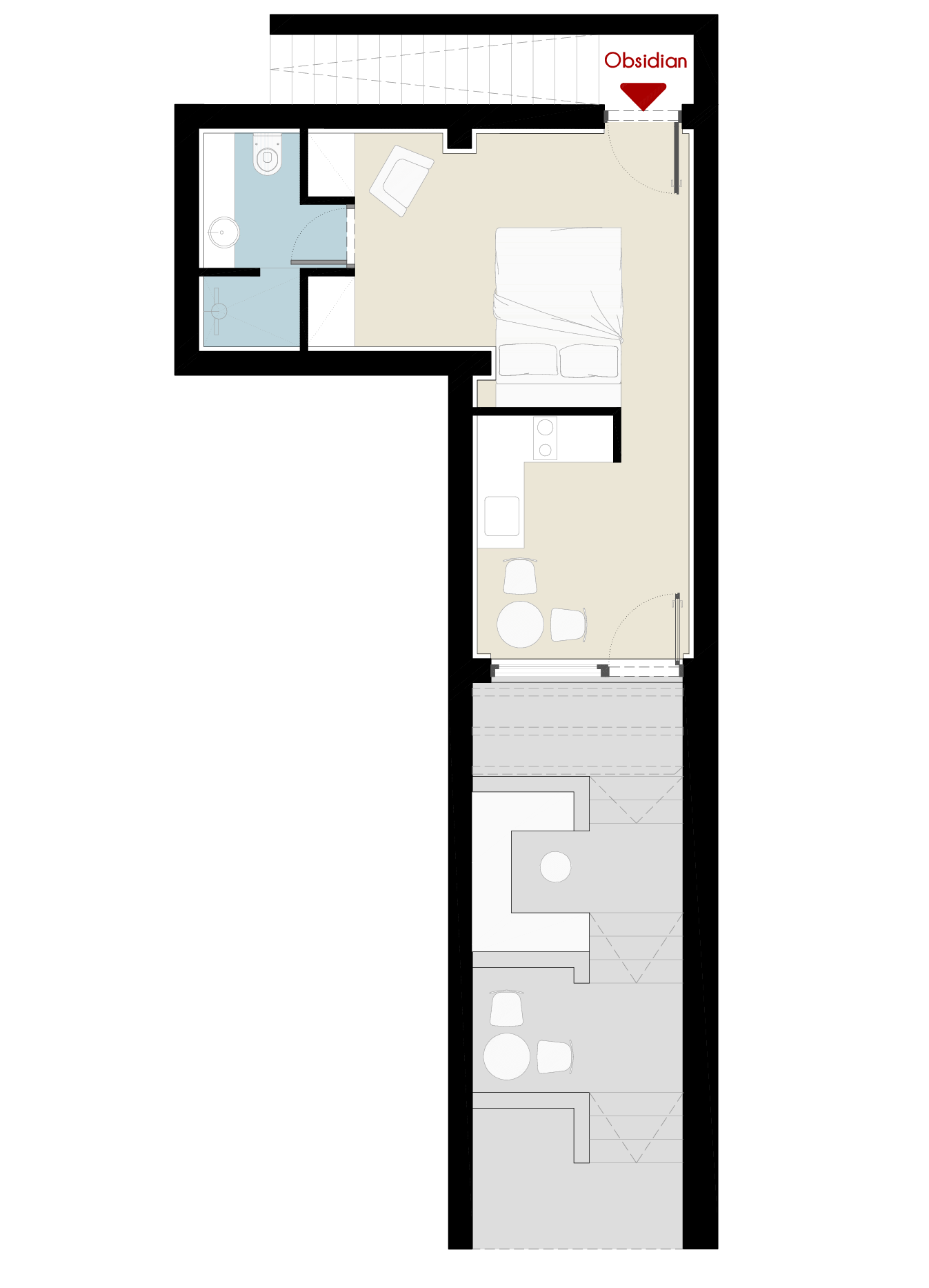 Obsidian Disposizione delle stanze